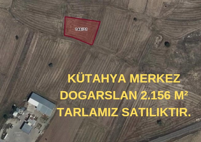 KÜTAHYA MERKEZ DOGARSLAN 2.156 M² TARLAMIZ SATILIKTIR. - KÜTAHYA MERKEZ fotoğraf 4